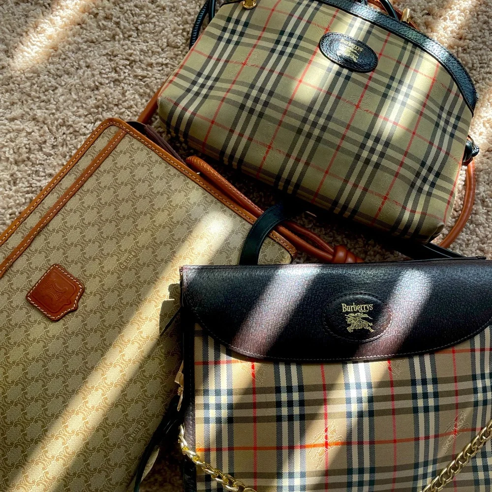 Burberry Haymarket check bag - Picture 11 of 15